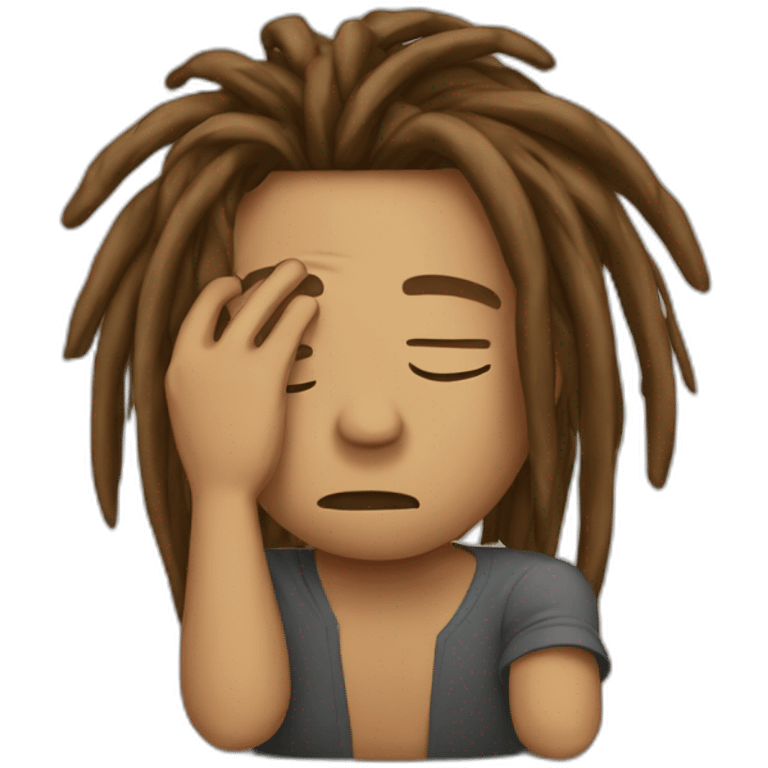 dreadhead-facepalm  emoji