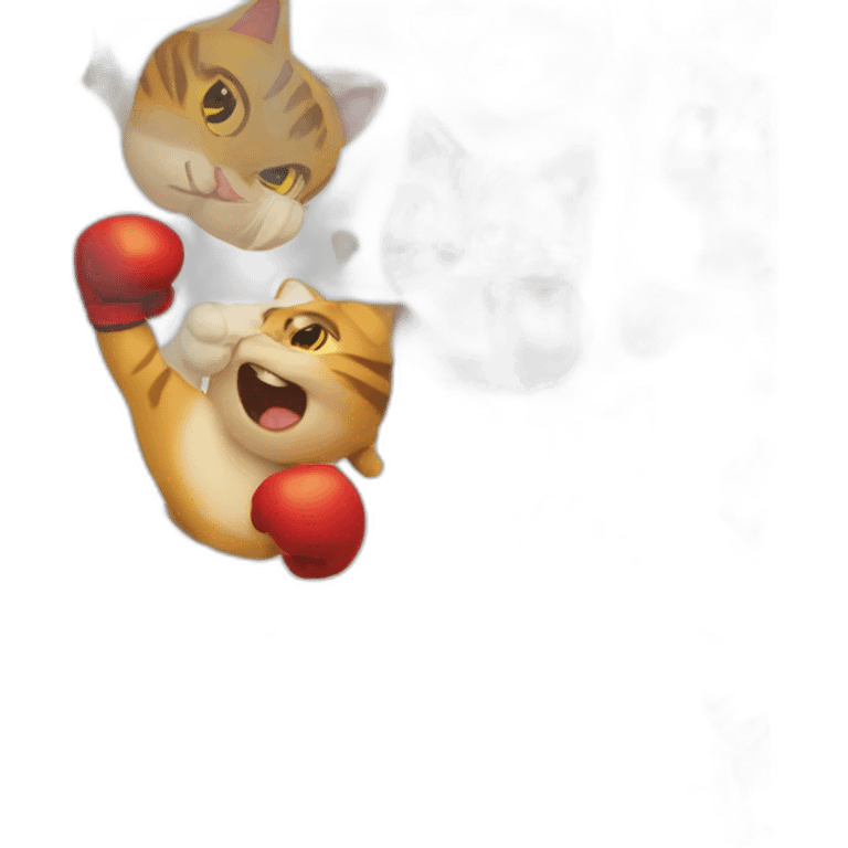 boxing cat emoji