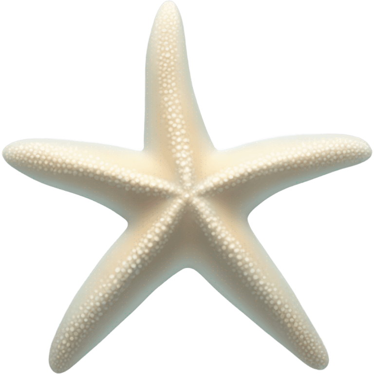 White starfish  emoji