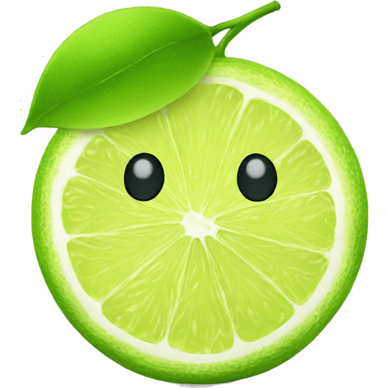 lime lemon emoji