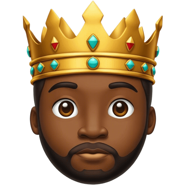 African king emoji