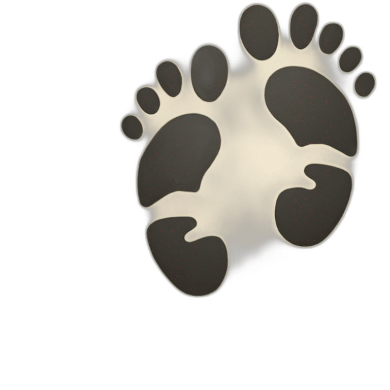 footprint emoji