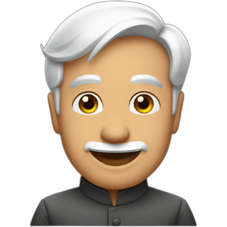 Modiji saying Hi emoji