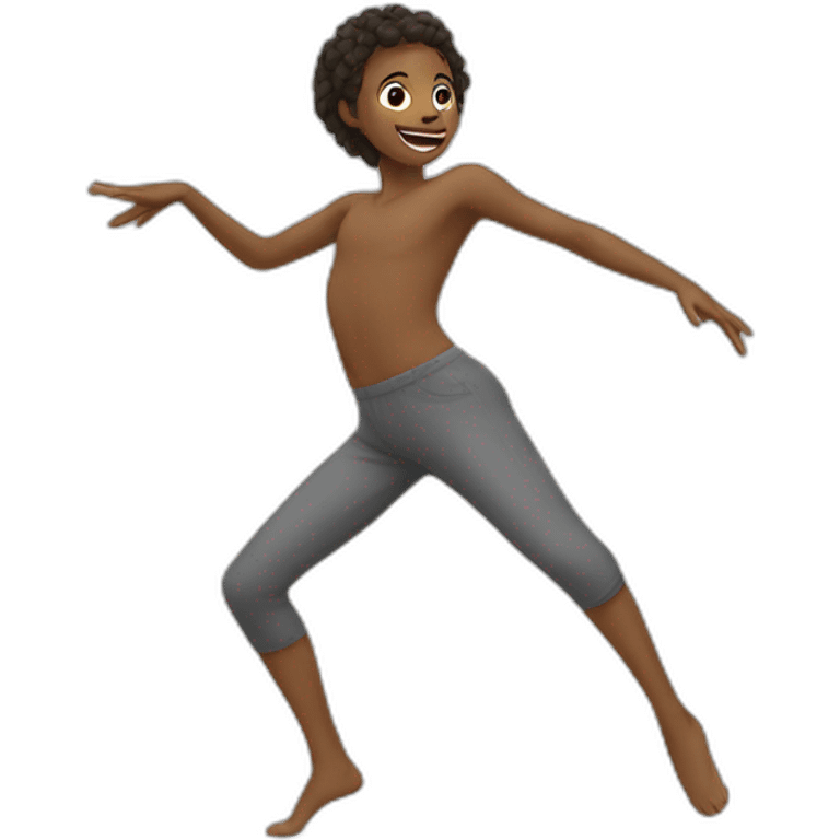 Un caca qui danse emoji