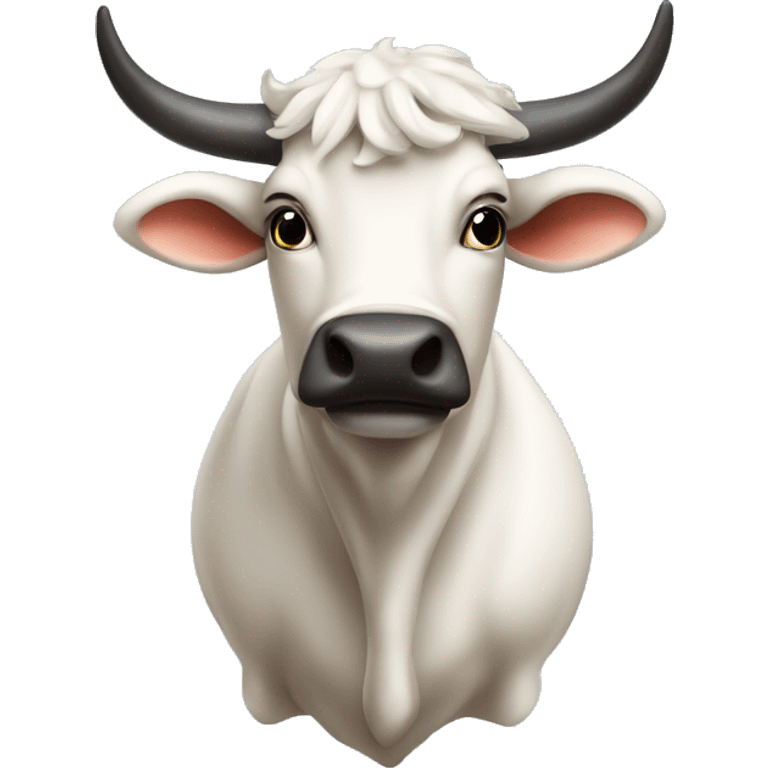 vache avec une boucle  emoji