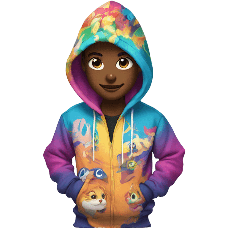 Anime hoodie  emoji