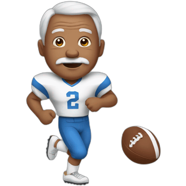 granpa play football emoji