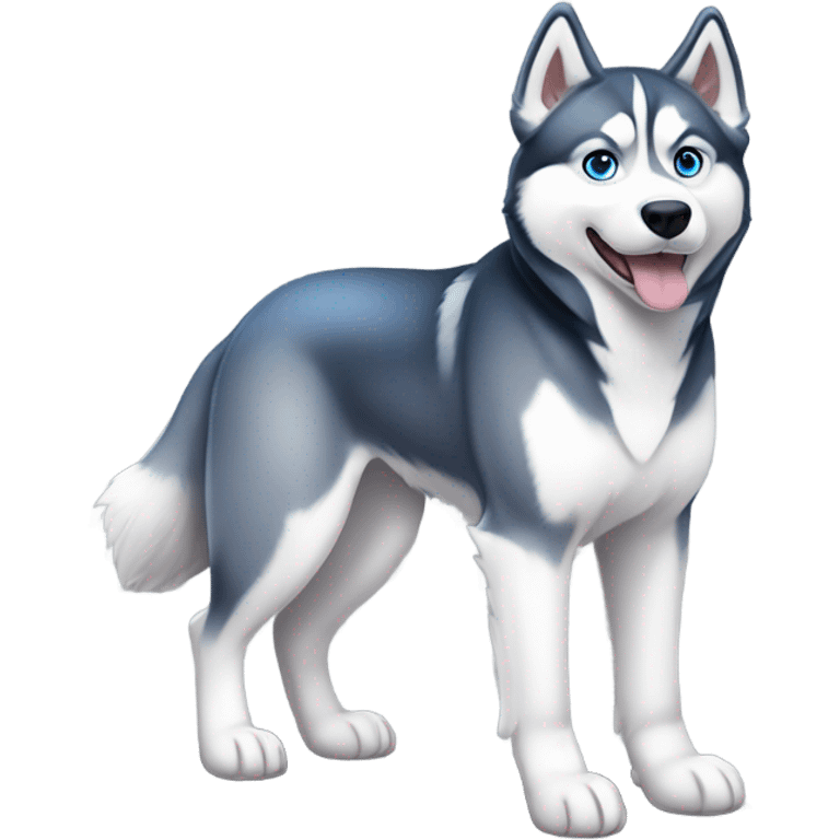 Husky emoji