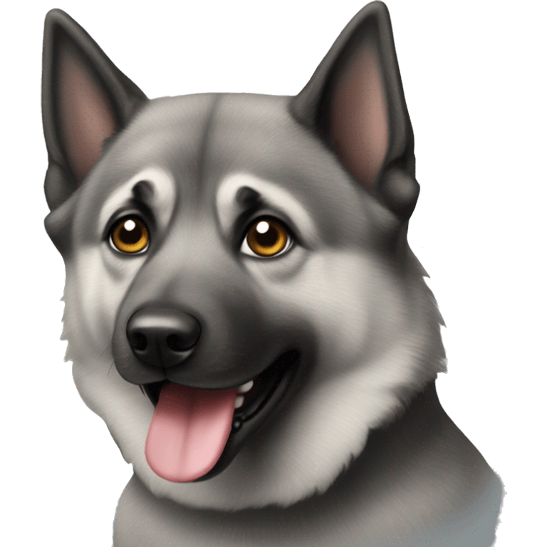 Norwegian elkhound  emoji