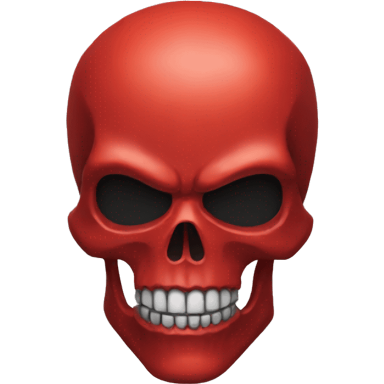 red skull emoji