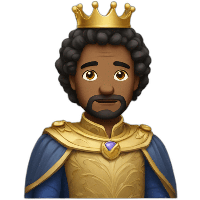 King tired emoji