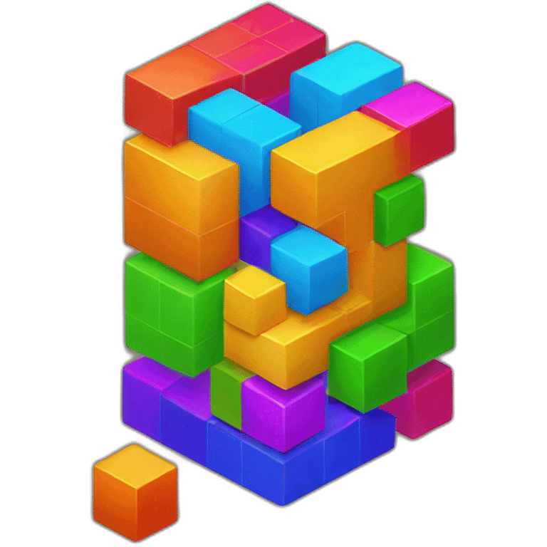 Tetris game emoji