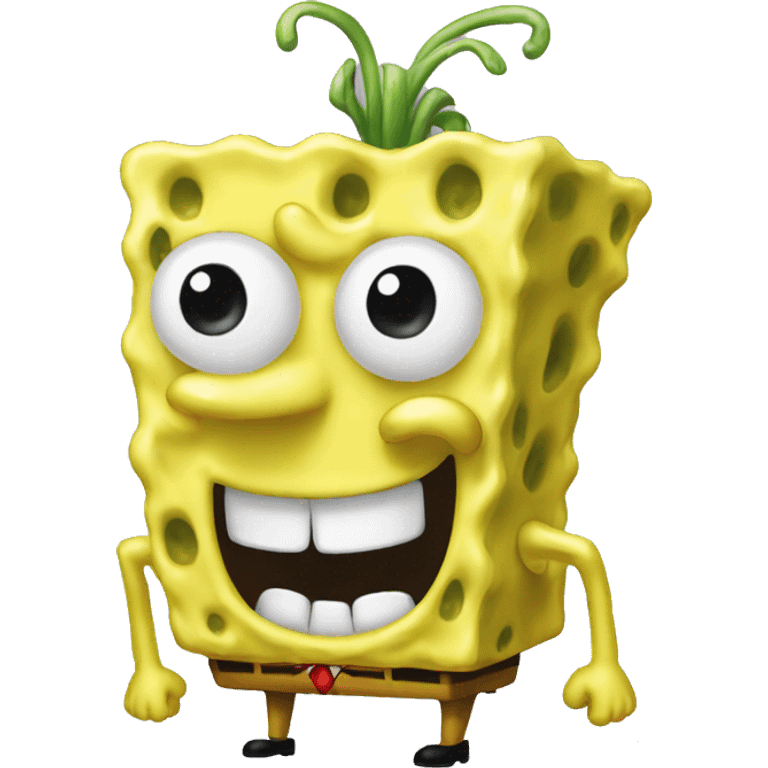 Meme SpongeBob emote emoji