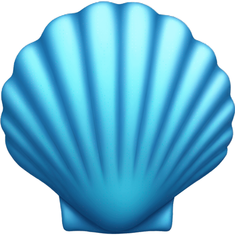 Shell blue emoji