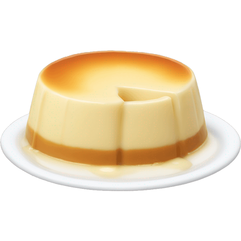 Flan du lait emoji