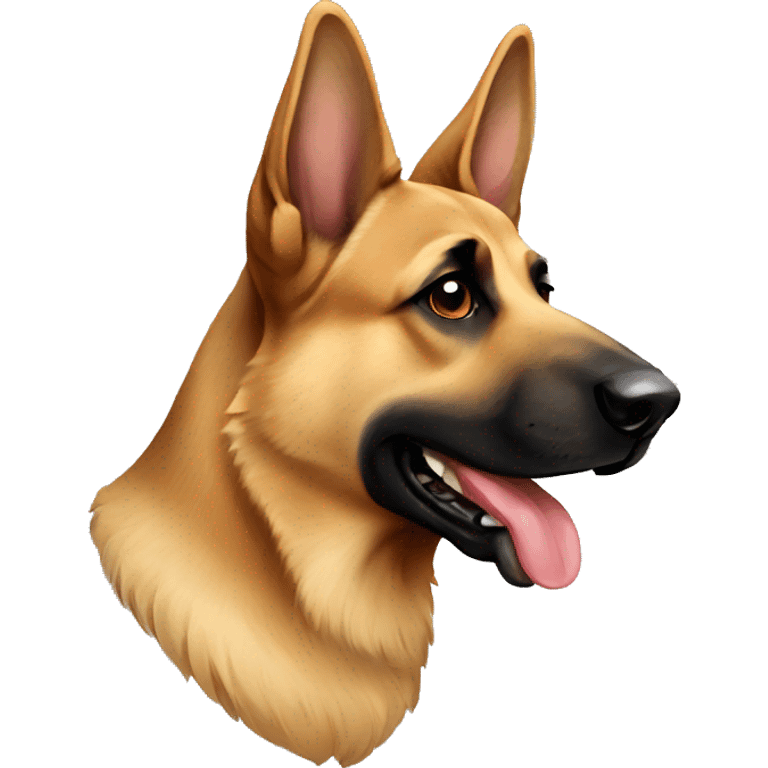 German shepherd  emoji