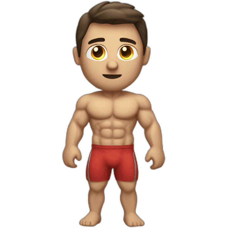 Muscle chatgpt coding guy Mediterranean emoji