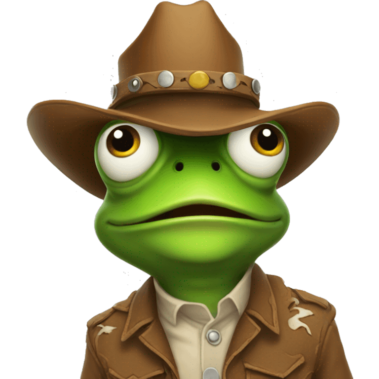 cowboy frog emoji