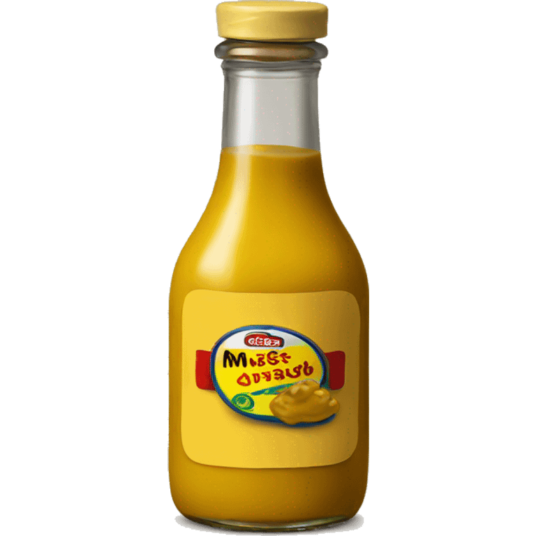 Bottle of mustard  emoji