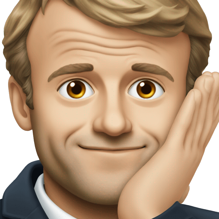 Emmanuel Macron emoji