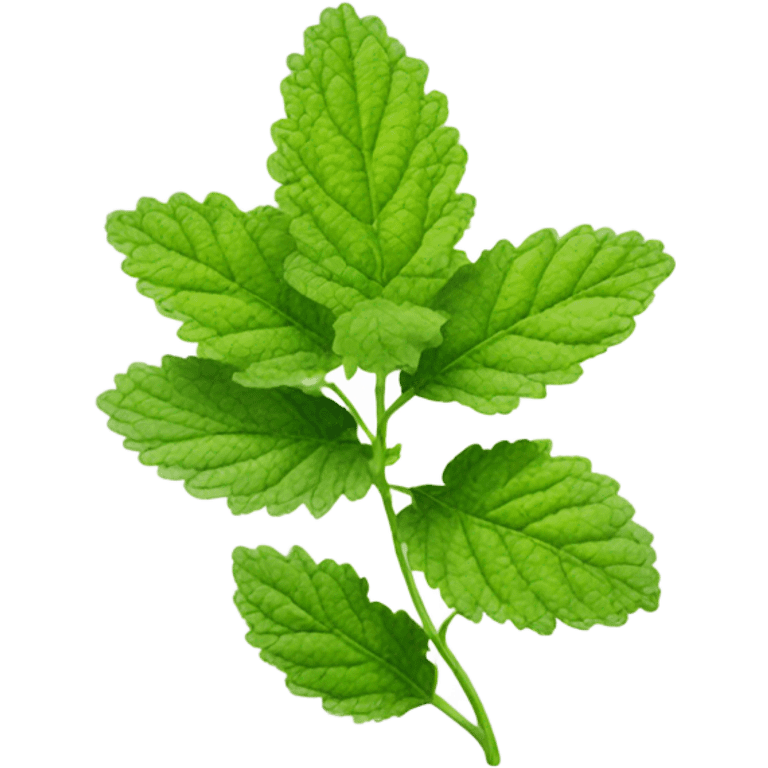 lemon balm emoji