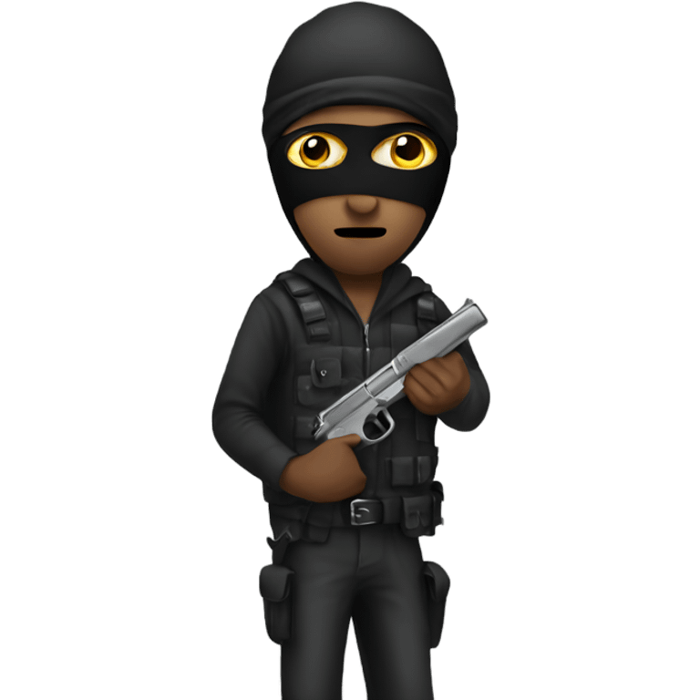 A robber emoji