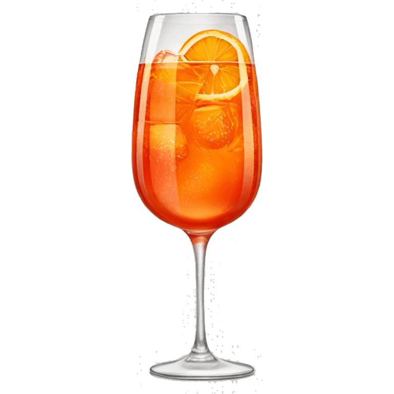 aperol spritz glass  emoji