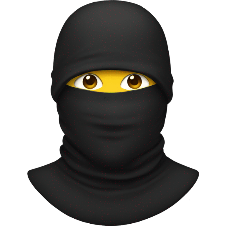 balaclava emoji