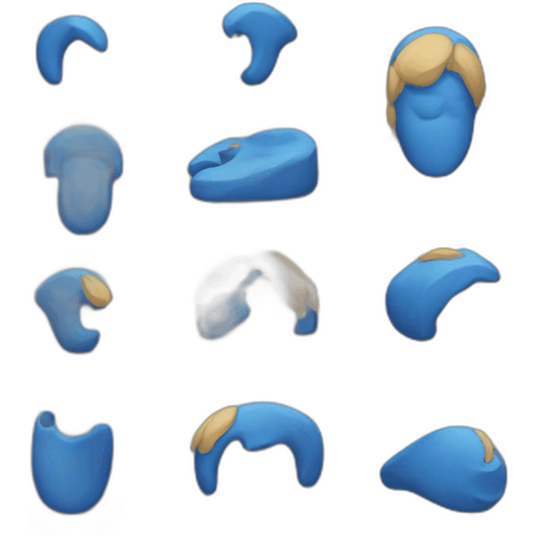 blue heavy plus emoji