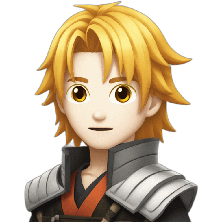 Rengoku from demon slayer  emoji