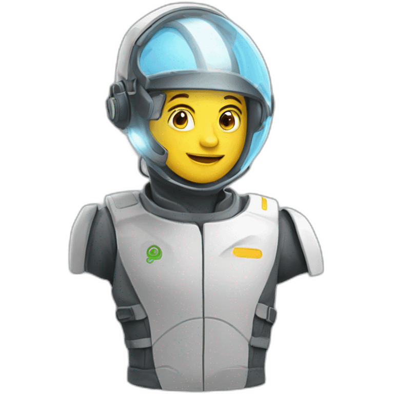 Électricien du futur emoji