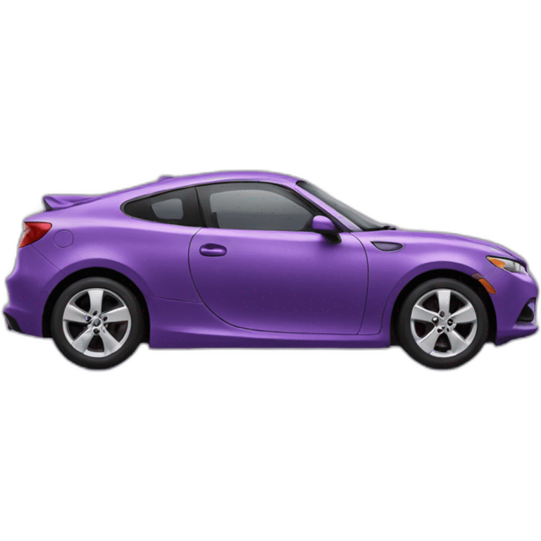 purple car emoji