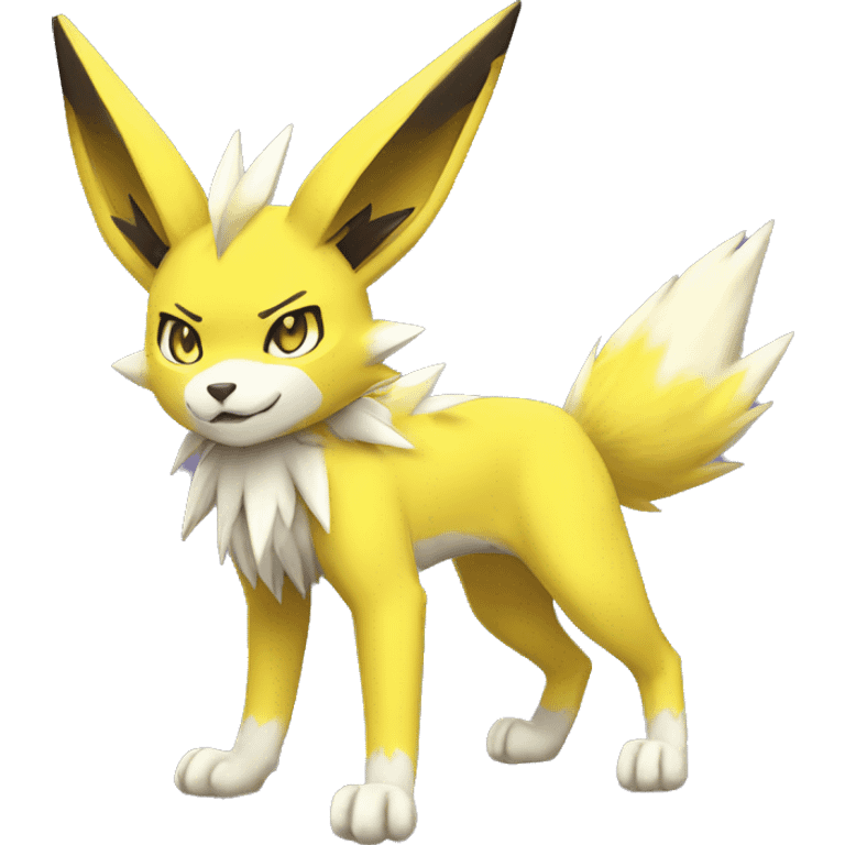 Zeraora-Jolteon-Renamon full body emoji