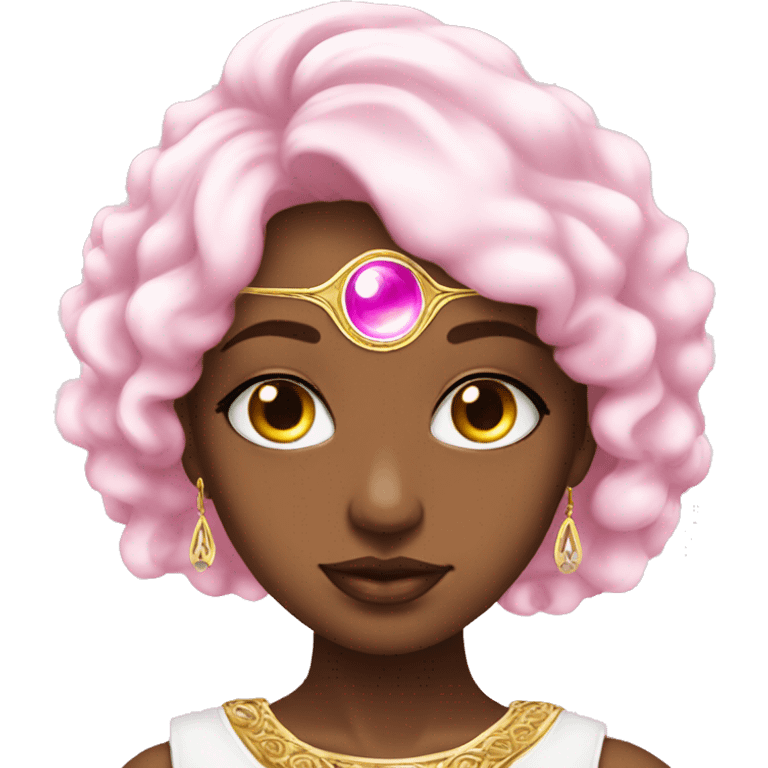 angelic diva pink third eye emoji