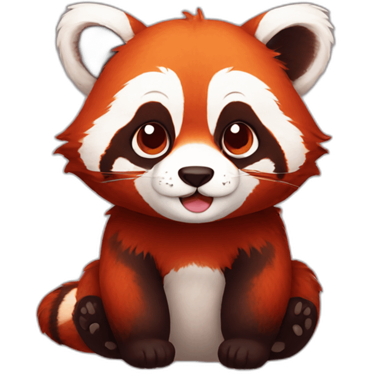 cute redpanda emoji