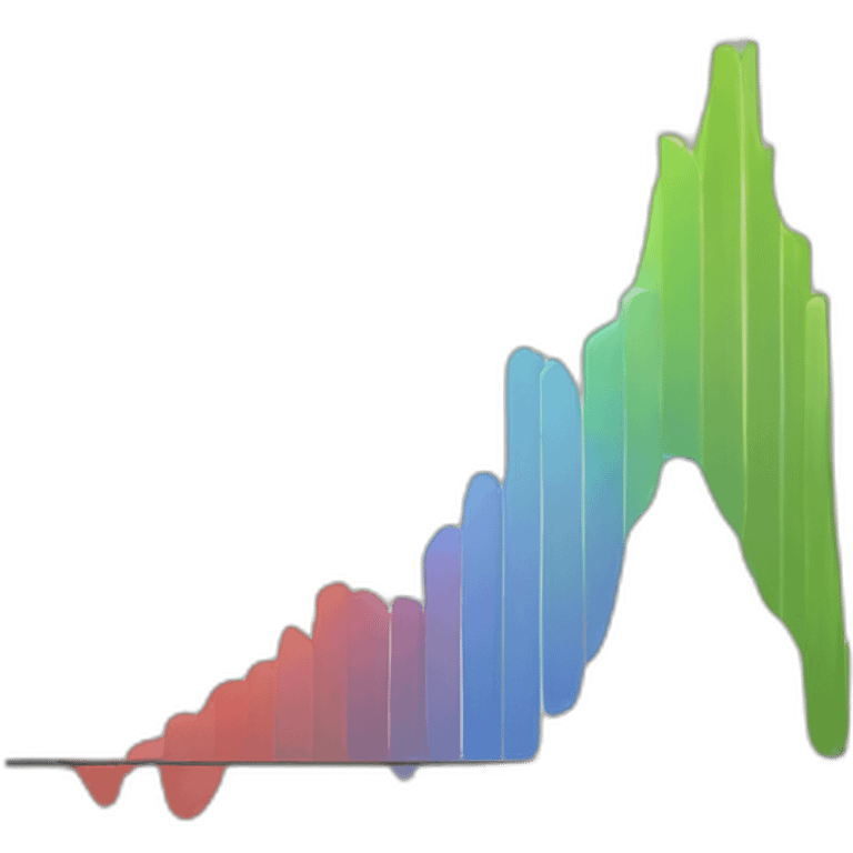 descending graph emoji