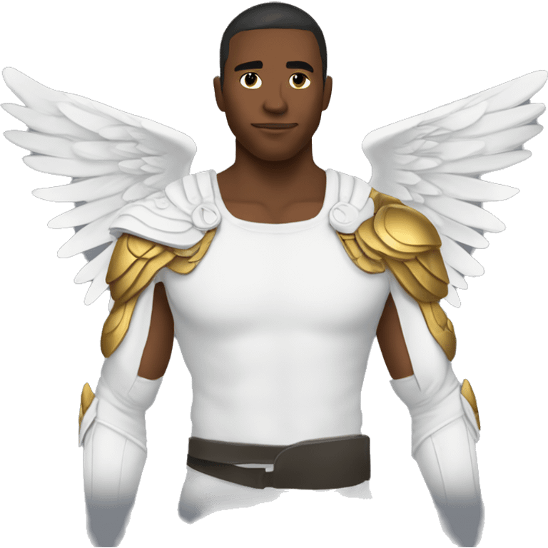 Shoulder/ arm tatoo of archangel on the arm  emoji