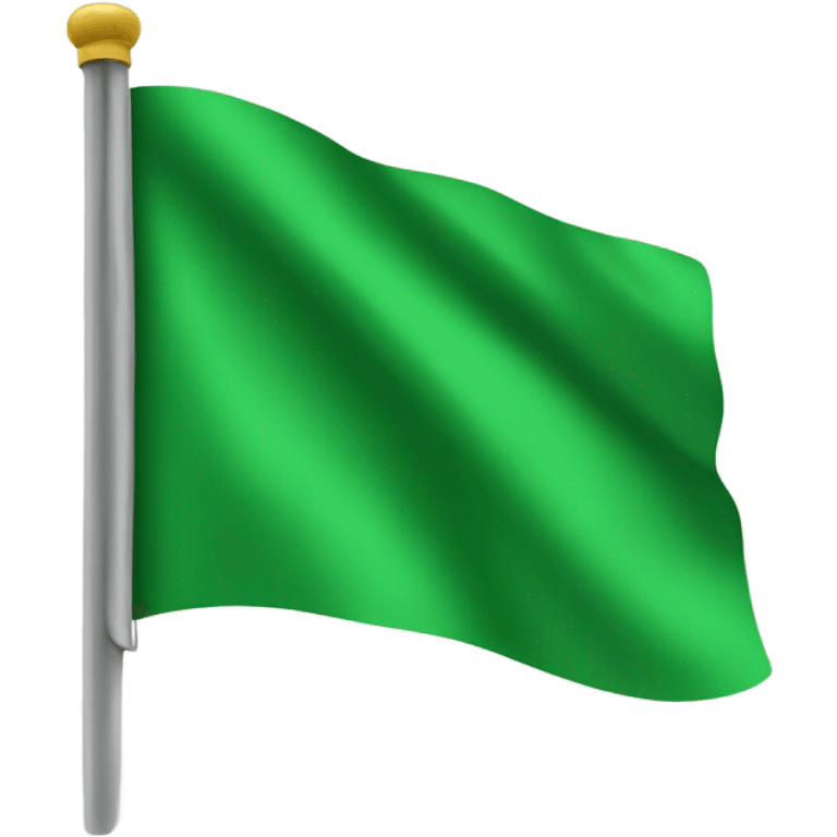 Green flag emoji