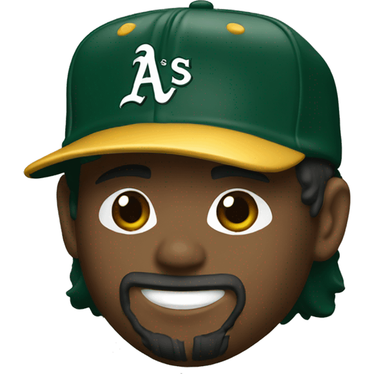 oakland athletics baseball player emoji