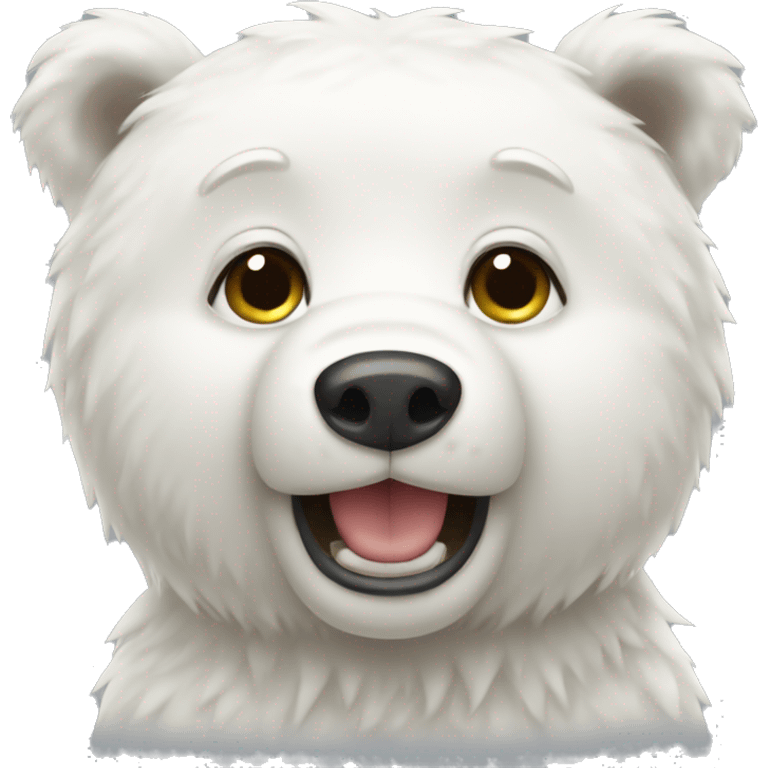 white little bear emoji