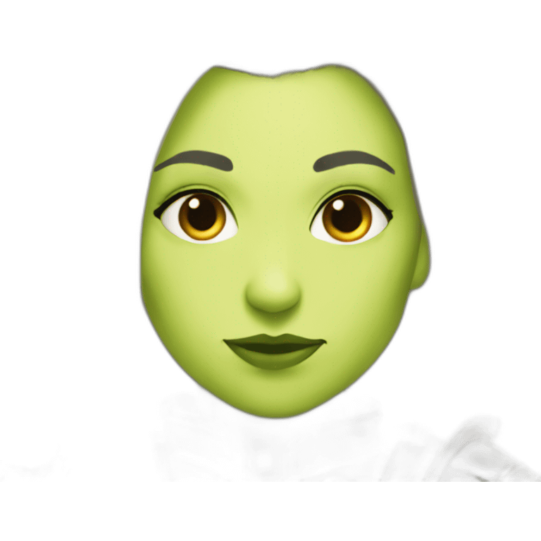 half-orc paladin woman emoji