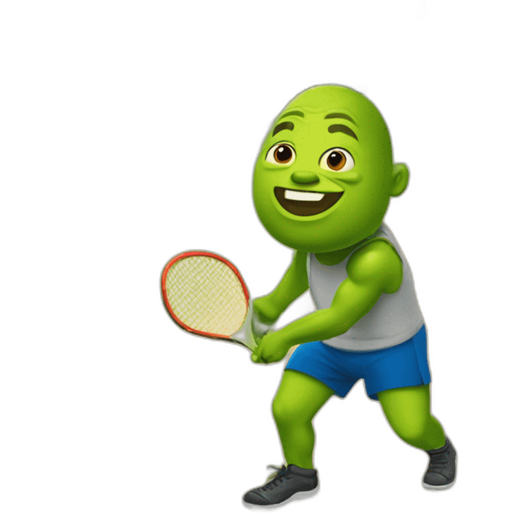 shrek pickle ball emoji