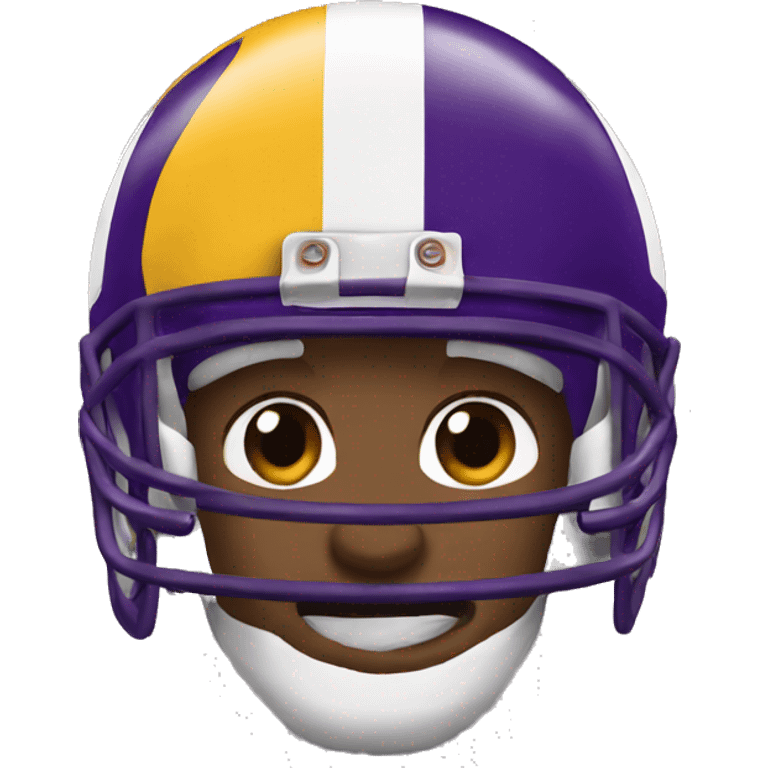 Minnesota Vikings heart emoji emoji