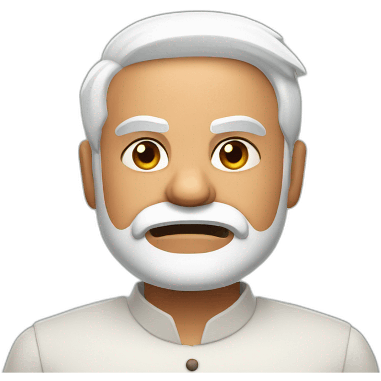 Angry Narendra Modi emoji