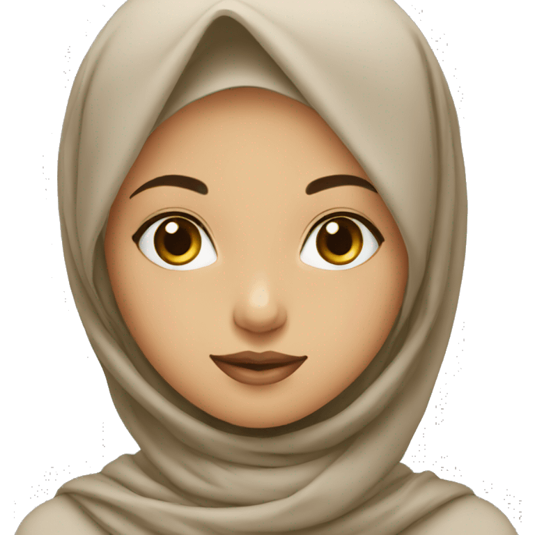 Hijab girl emoji