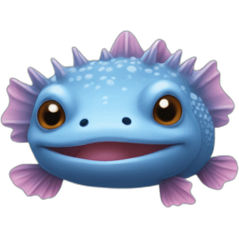 blue axolotl emoji