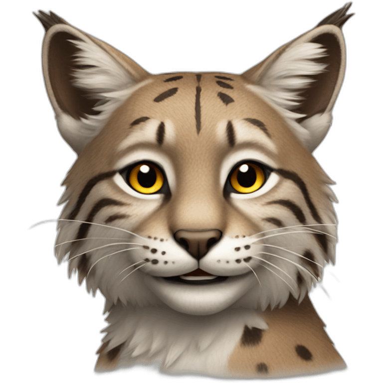 Giddy bobcat emoji