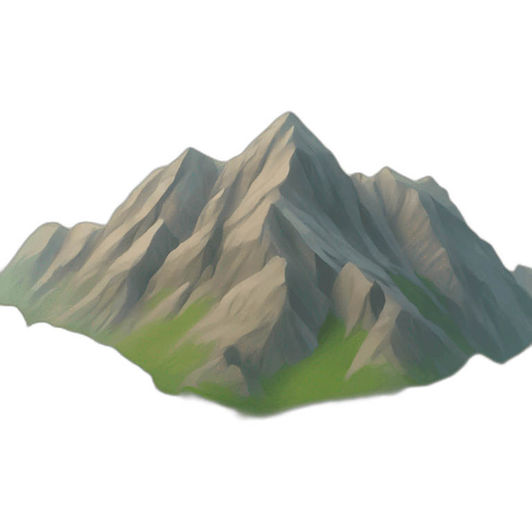 Mountains emoji