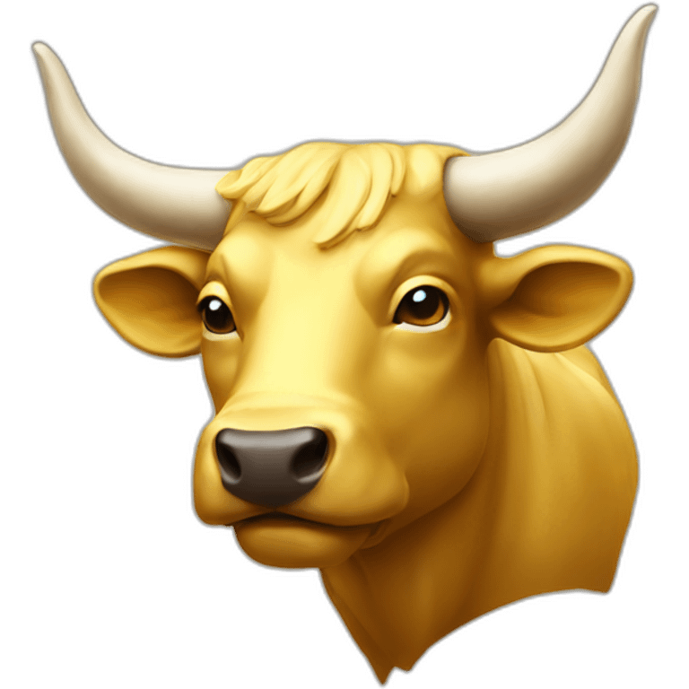 golden bull emoji