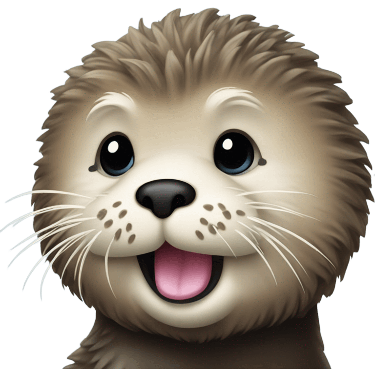 sea otter with riz emoji